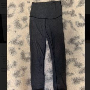 Lululemon Gray Cropped Leggings